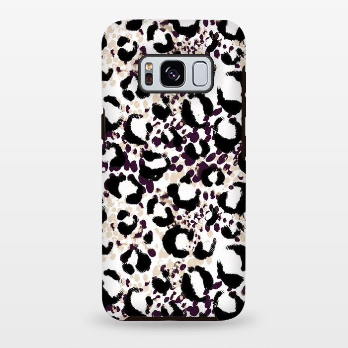 Galaxy S8 plus StrongFit Leopard print spots by Oana 