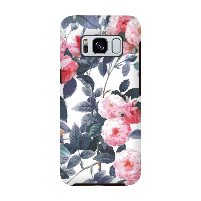 Galaxy S8 StrongFit Vintage romantic roses by Oana 