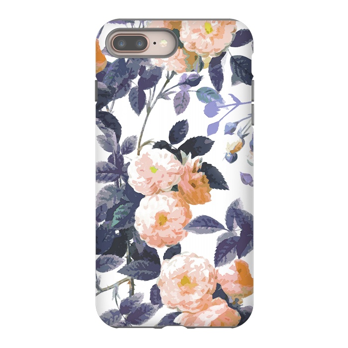 iPhone 7 plus StrongFit Romantic bloom rose garden by Oana 