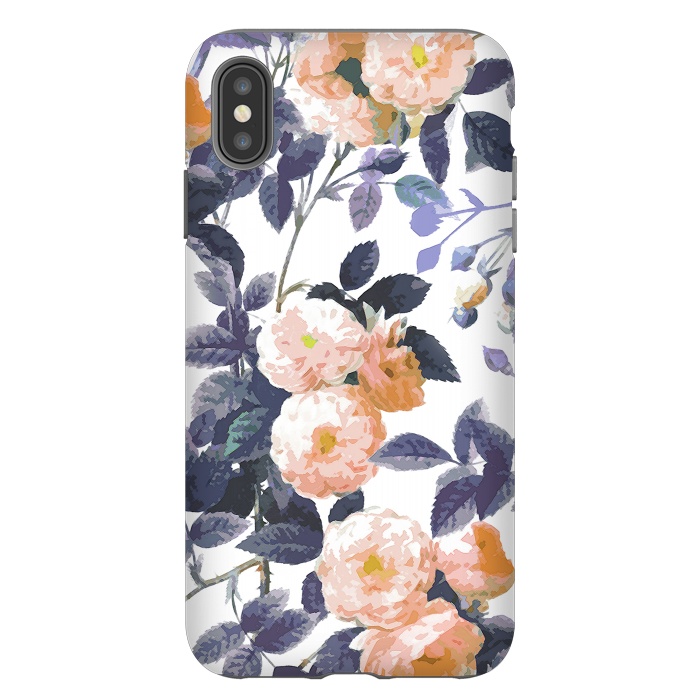 iPhone Xs Max StrongFit Romantic bloom rose garden by Oana 