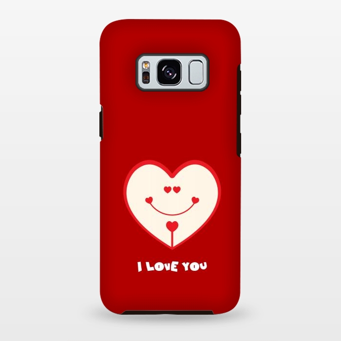 Galaxy S8 plus StrongFit i love smile by TMSarts