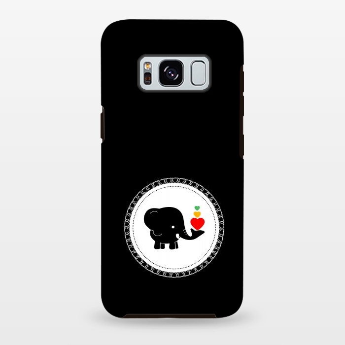 Galaxy S8 plus StrongFit cutest baby elephant by TMSarts