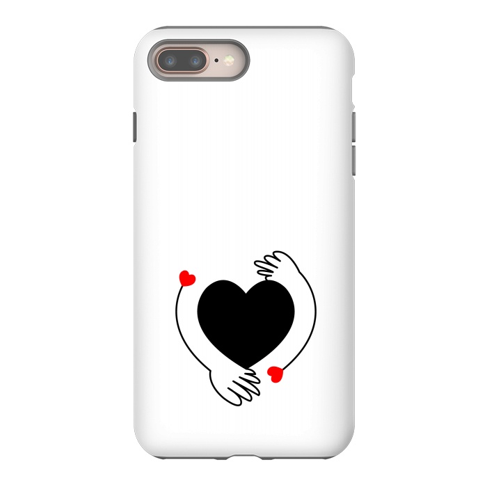 iPhone 7 plus StrongFit love hands by TMSarts