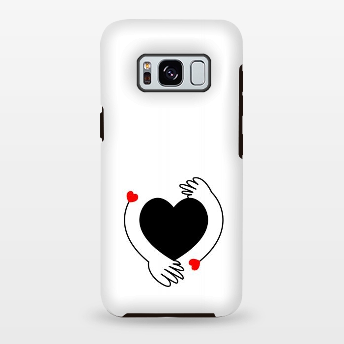 Galaxy S8 plus StrongFit love hands by TMSarts