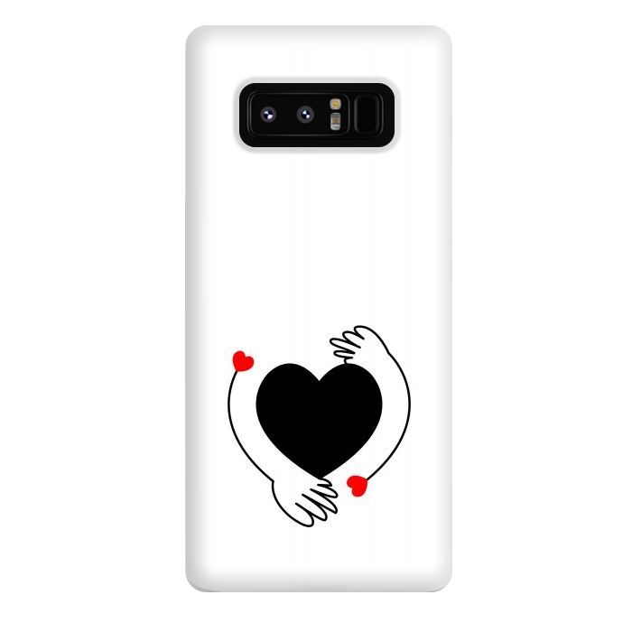 Galaxy Note 8 StrongFit love hands by TMSarts