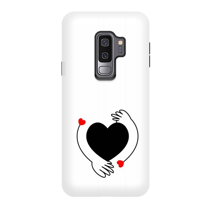 Galaxy S9 plus StrongFit love hands by TMSarts