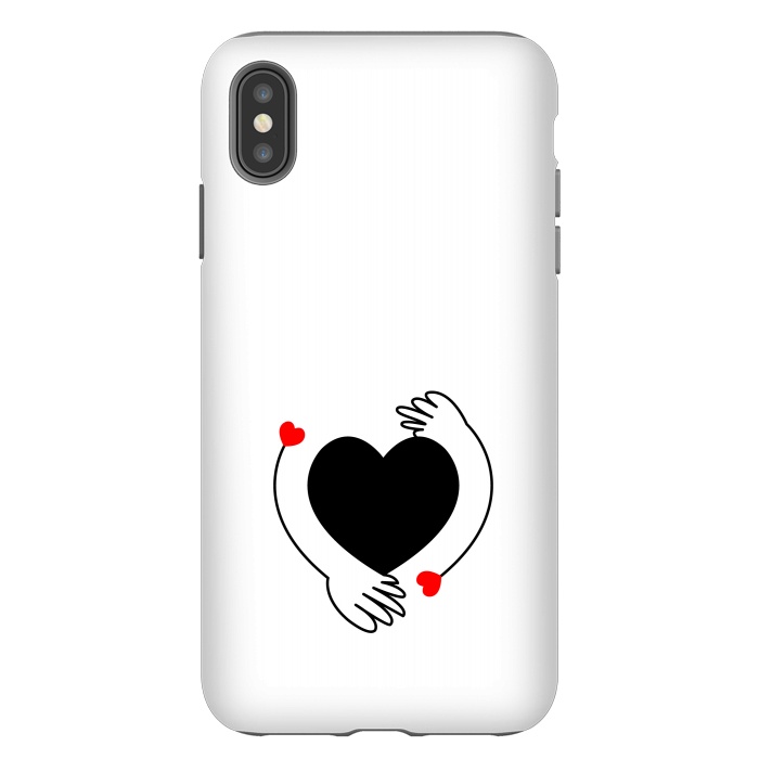 iPhone Xs Max StrongFit love hands by TMSarts