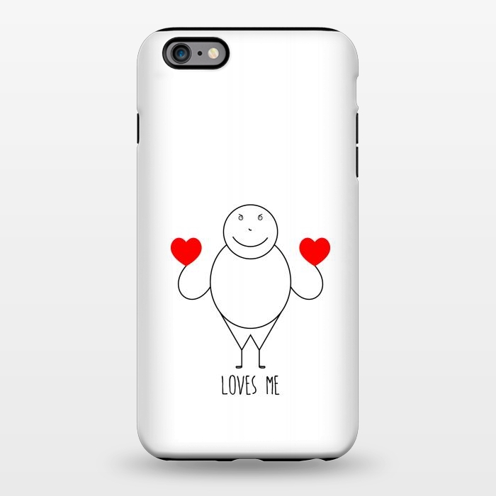 iPhone 6/6s plus StrongFit fat strickmans heart by TMSarts