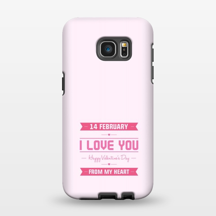 Galaxy S7 EDGE StrongFit from my heart by TMSarts