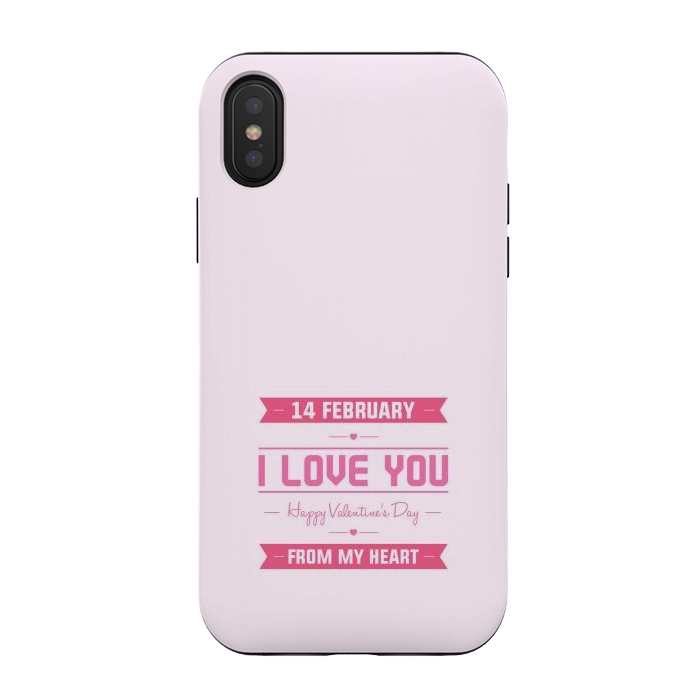 iPhone Xs / X StrongFit from my heart by TMSarts