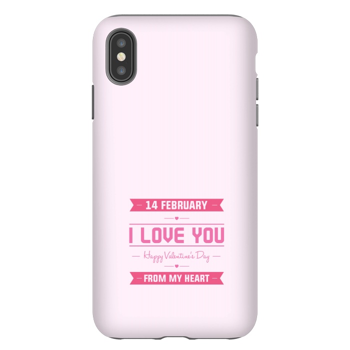 iPhone Xs Max StrongFit from my heart by TMSarts