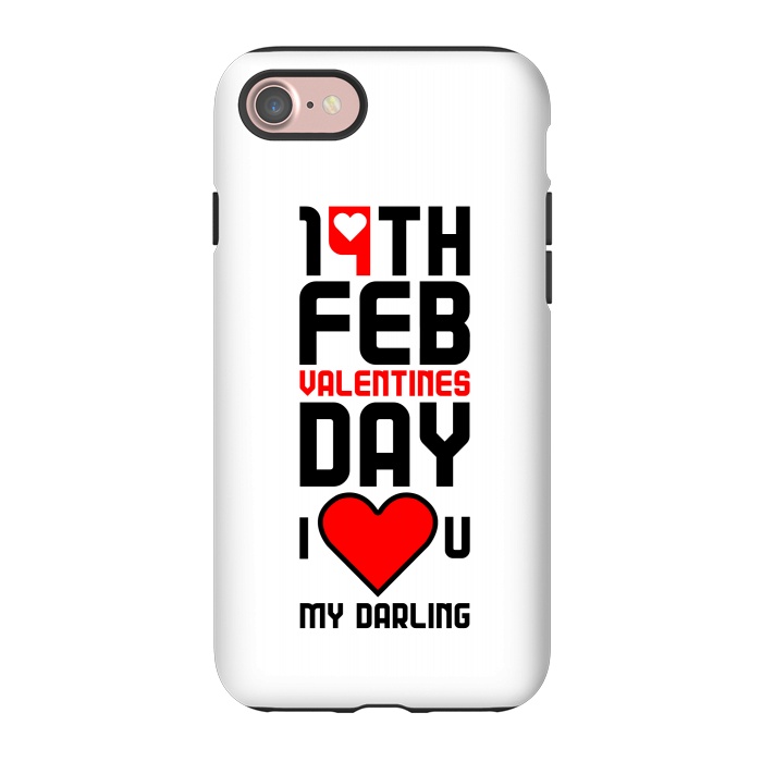 iPhone 7 StrongFit i love my darling by TMSarts