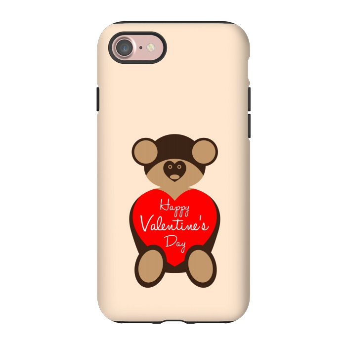 iPhone 7 StrongFit teddy bear brown by TMSarts