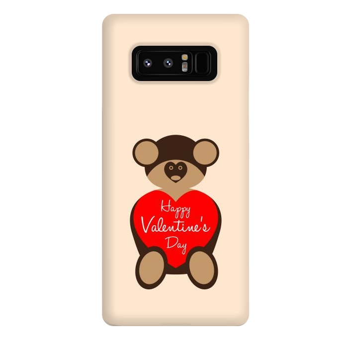Galaxy Note 8 StrongFit teddy bear brown by TMSarts