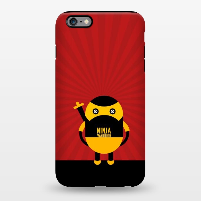 iPhone 6/6s plus StrongFit ninja warrior red by TMSarts