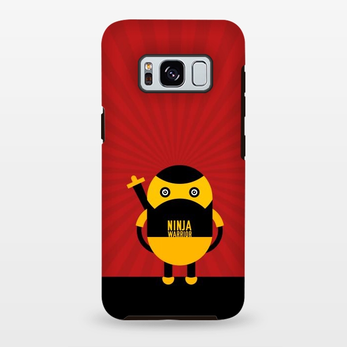 Galaxy S8 plus StrongFit ninja warrior red by TMSarts