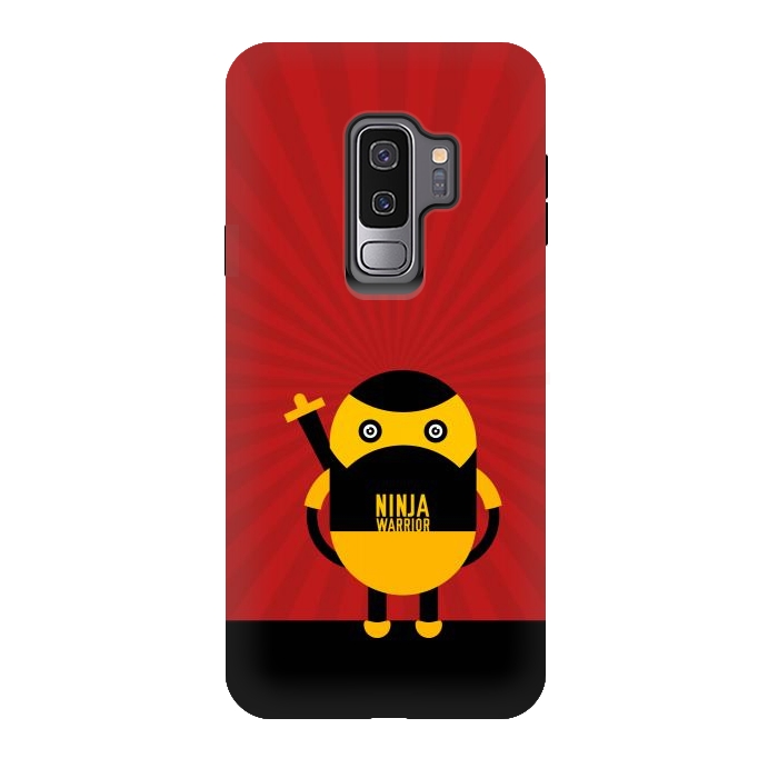 Galaxy S9 plus StrongFit ninja warrior red by TMSarts