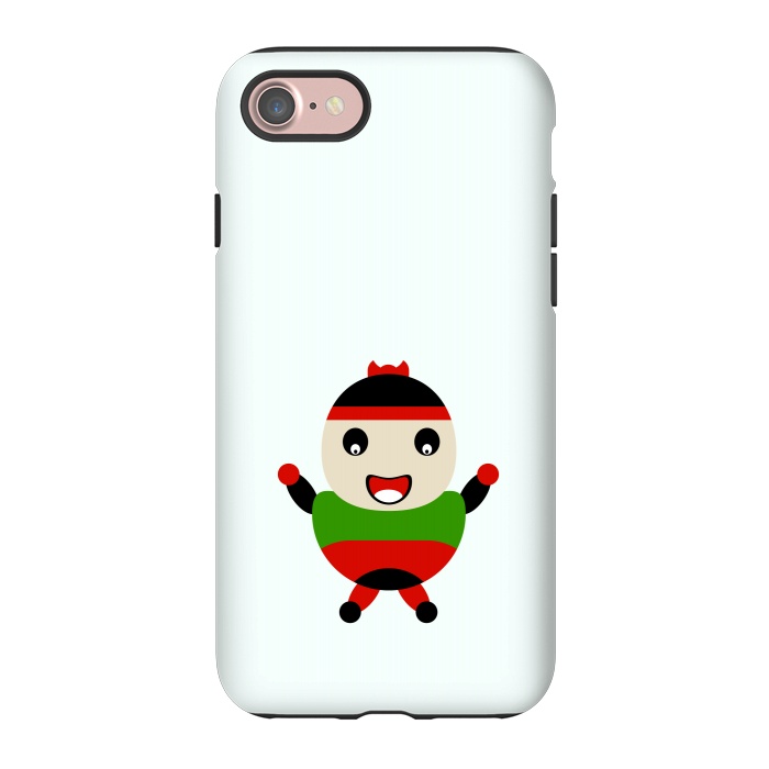 iPhone 7 StrongFit cartoon baby crying  by TMSarts
