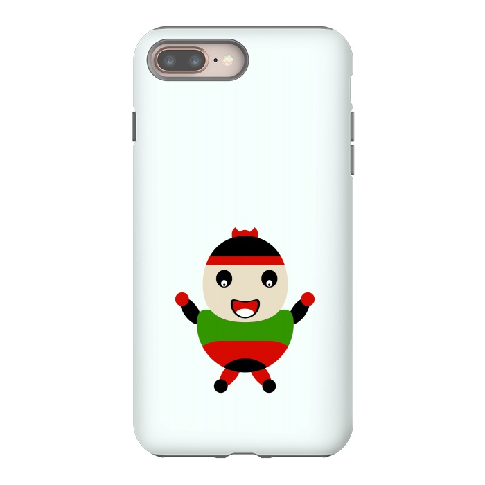 iPhone 7 plus StrongFit cartoon baby crying  by TMSarts
