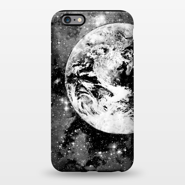 iPhone 6/6s plus StrongFit Black and white Earth in Space by Oana 
