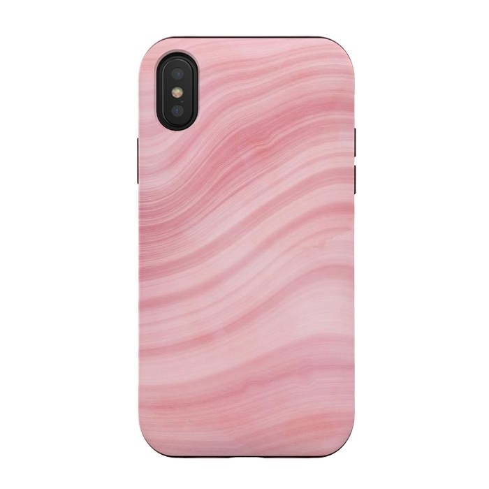 Light Pink Mermaid Waves Marble by  Utart
