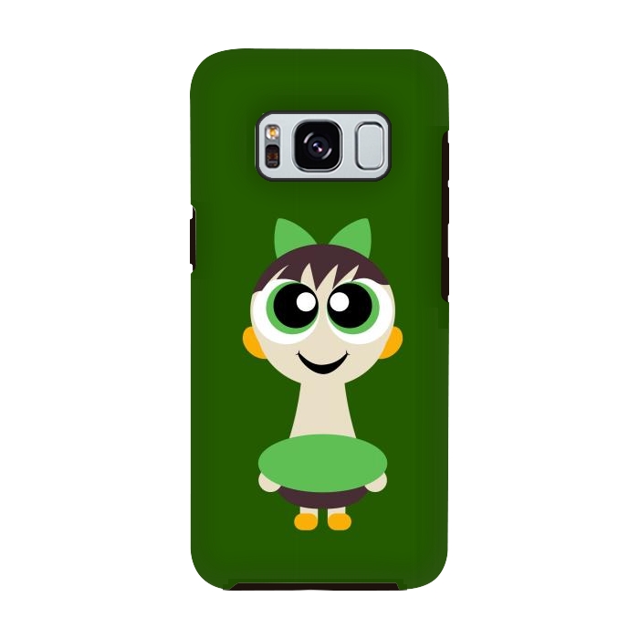 Galaxy S8 StrongFit kid happy cartoon by TMSarts