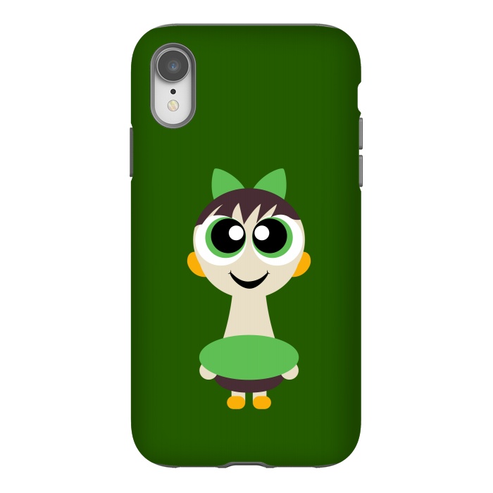 iPhone Xr StrongFit kid happy cartoon by TMSarts