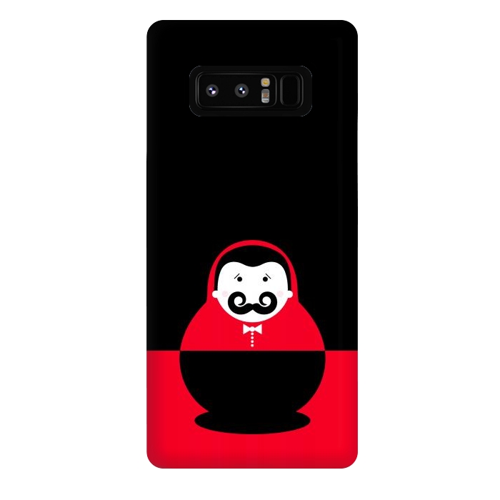 Galaxy Note 8 StrongFit baby with mustache by TMSarts