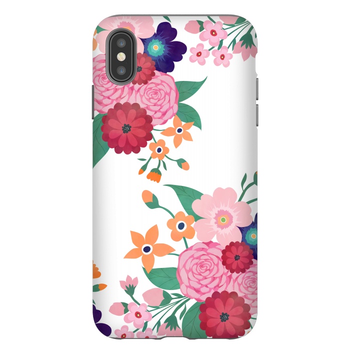 iPhone Xs Max StrongFit Pretty summer flowers design  by InovArts
