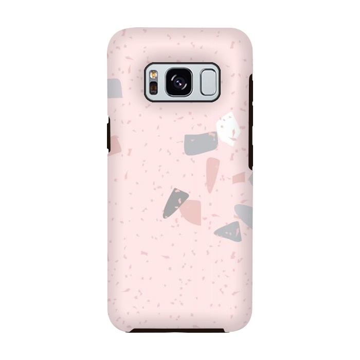 Galaxy S8 StrongFit Pink Terrazzo  by  Utart