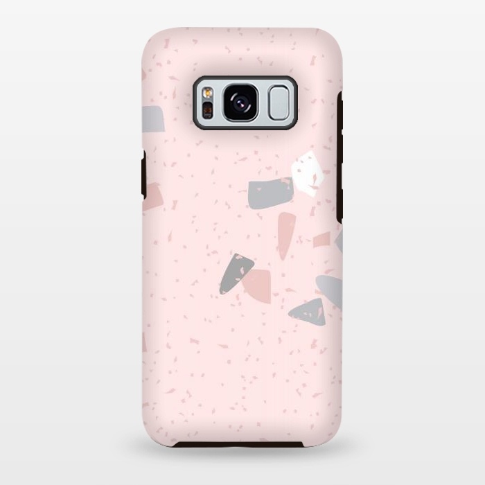 Galaxy S8 plus StrongFit Pink Terrazzo  by  Utart