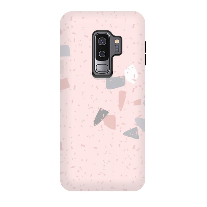 Galaxy S9 plus StrongFit Pink Terrazzo  by  Utart