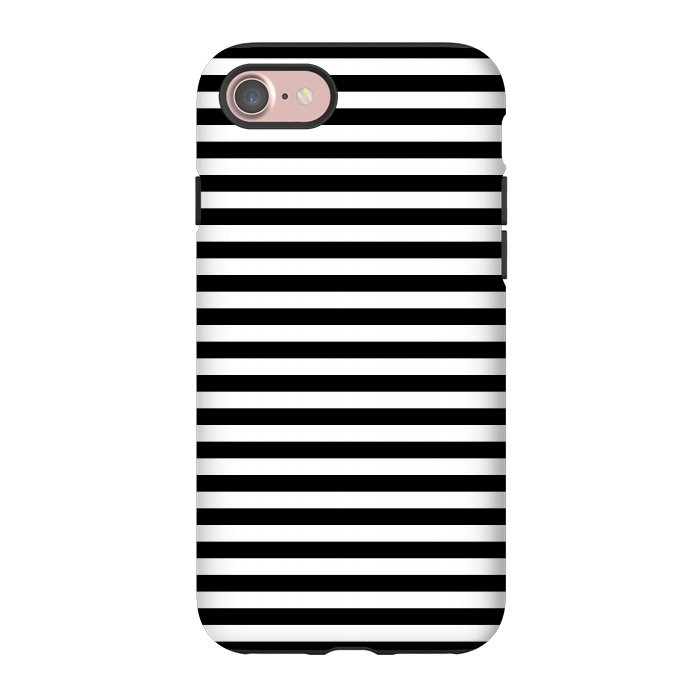 iPhone 7 StrongFit black white horizontal  by TMSarts