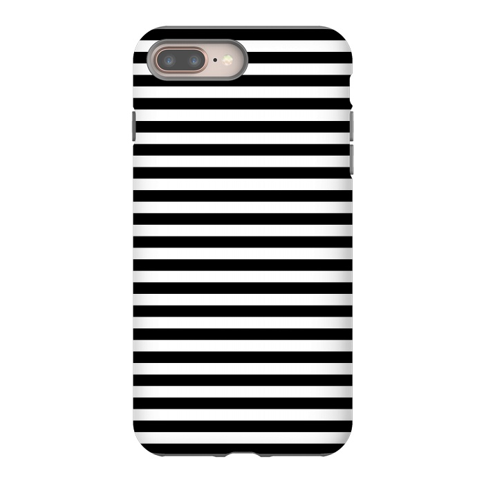 iPhone 7 plus StrongFit black white horizontal  by TMSarts