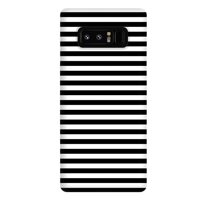 Galaxy Note 8 StrongFit black white horizontal  by TMSarts
