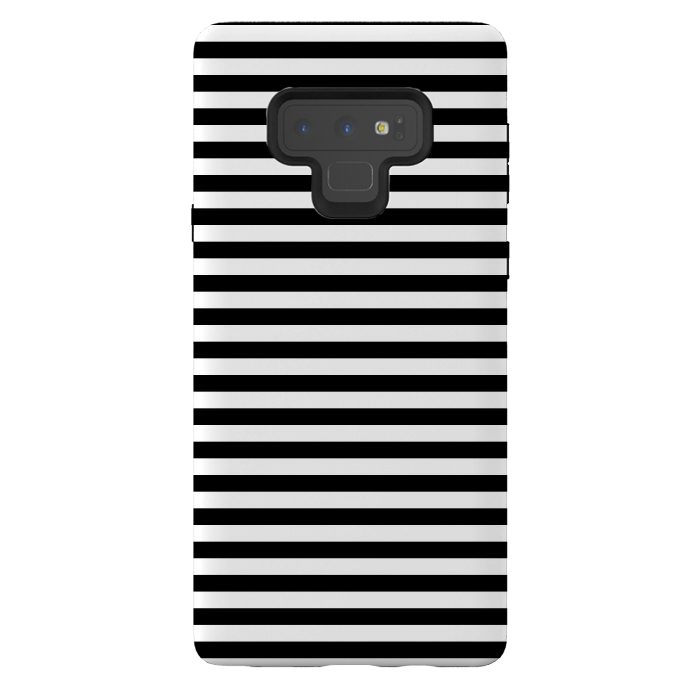 Galaxy Note 9 StrongFit black white horizontal  by TMSarts