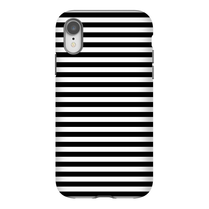 iPhone Xr StrongFit black white horizontal  by TMSarts