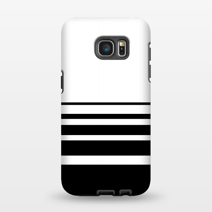 Galaxy S7 EDGE StrongFit black and white steps by TMSarts