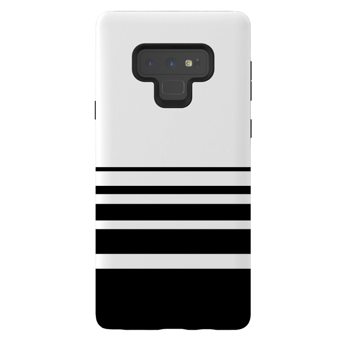 Galaxy Note 9 StrongFit black and white steps by TMSarts