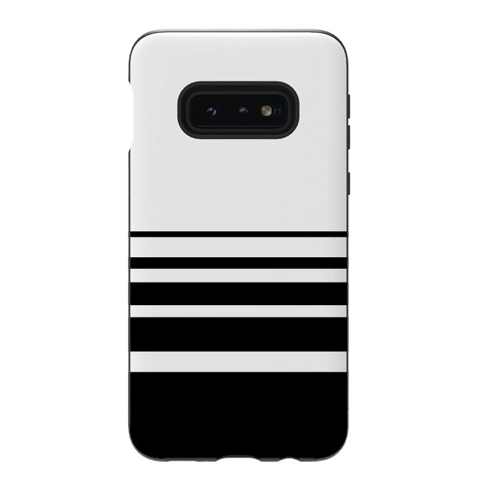 Galaxy S10e StrongFit black and white steps by TMSarts