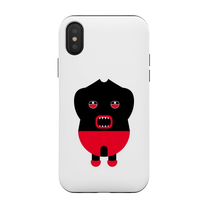 iPhone Xs / X StrongFit little horror cartoon by TMSarts