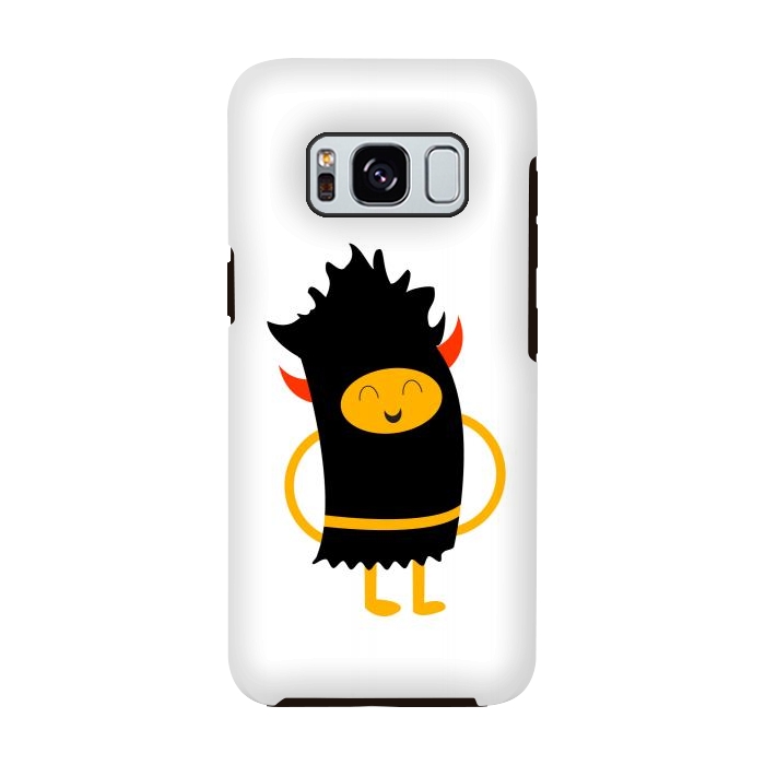 Galaxy S8 StrongFit monster kid cartoon by TMSarts