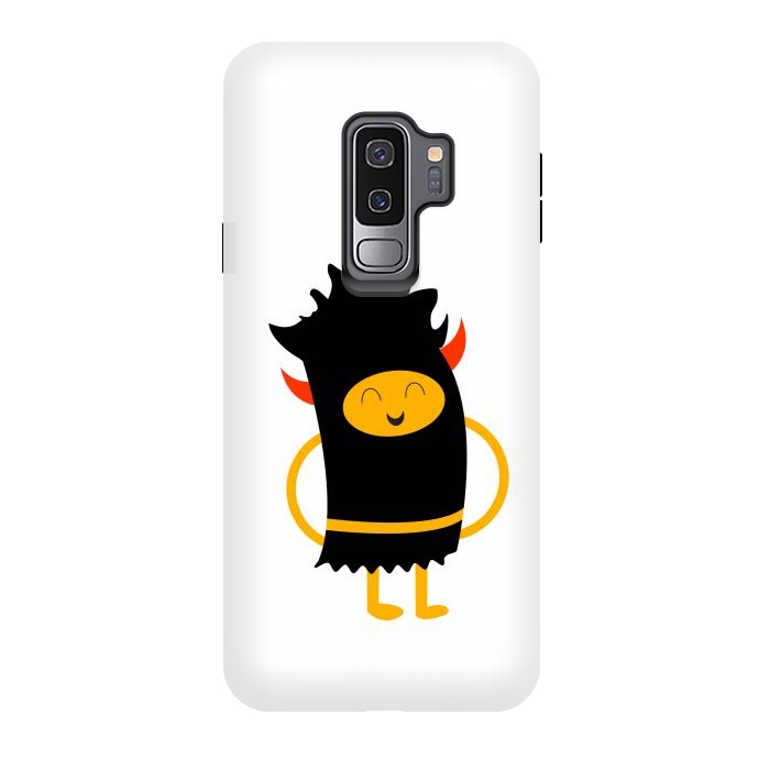 Galaxy S9 plus StrongFit monster kid cartoon by TMSarts