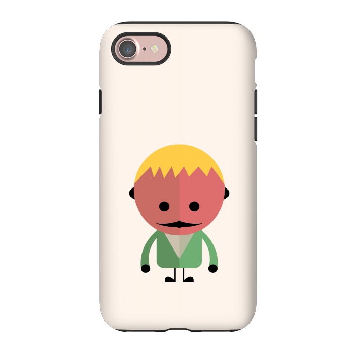 iPhone 7 StrongFit colorful alien kid by TMSarts