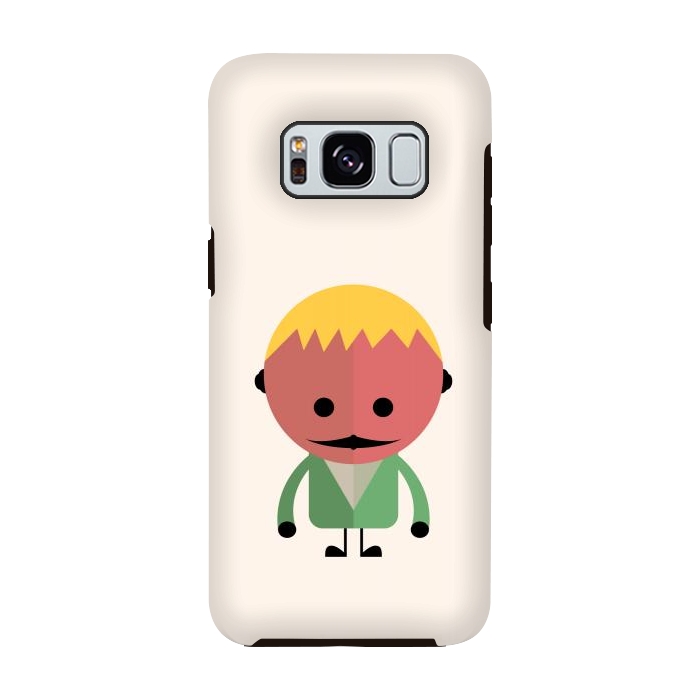 Galaxy S8 StrongFit colorful alien kid by TMSarts