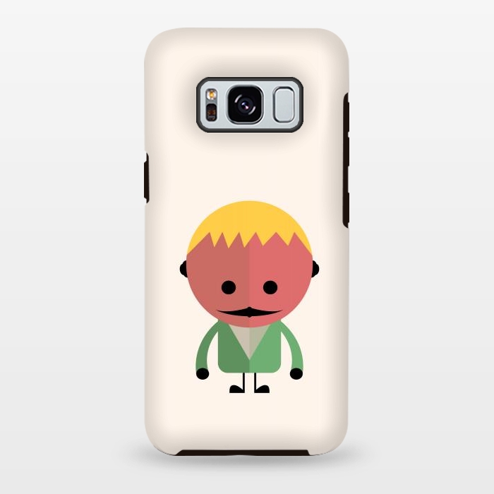 Galaxy S8 plus StrongFit colorful alien kid by TMSarts