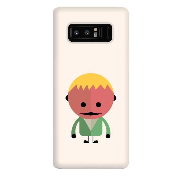 Galaxy Note 8 StrongFit colorful alien kid by TMSarts