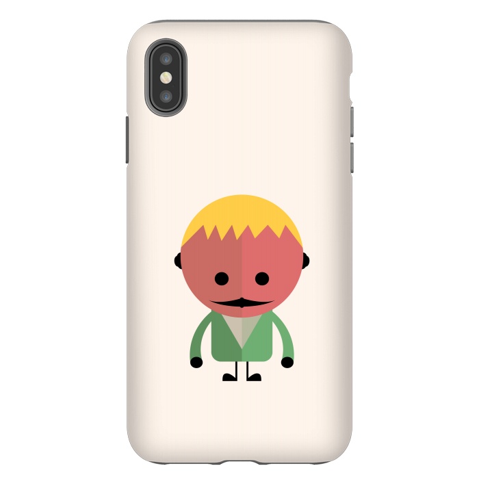 iPhone Xs Max StrongFit colorful alien kid by TMSarts