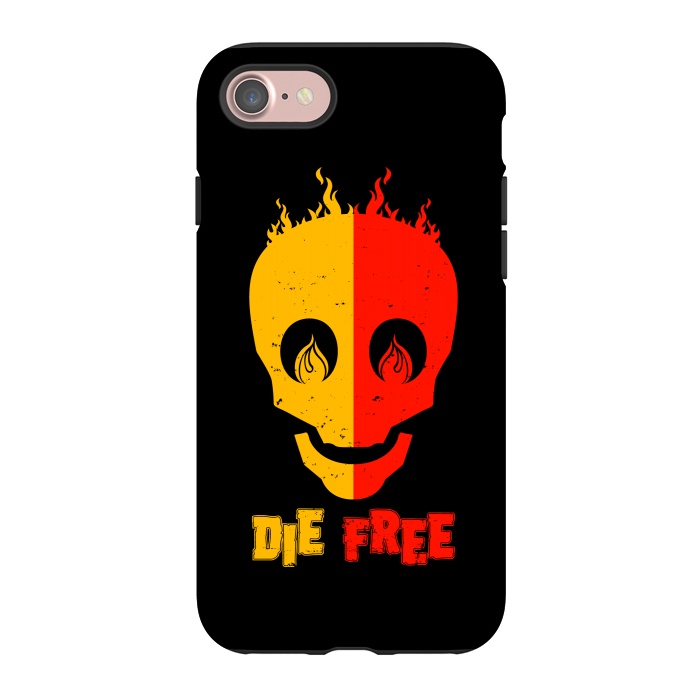 iPhone 7 StrongFit die free skull by TMSarts