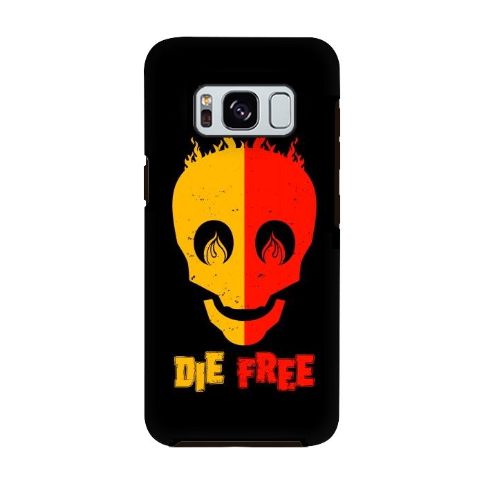 Galaxy S8 StrongFit die free skull by TMSarts